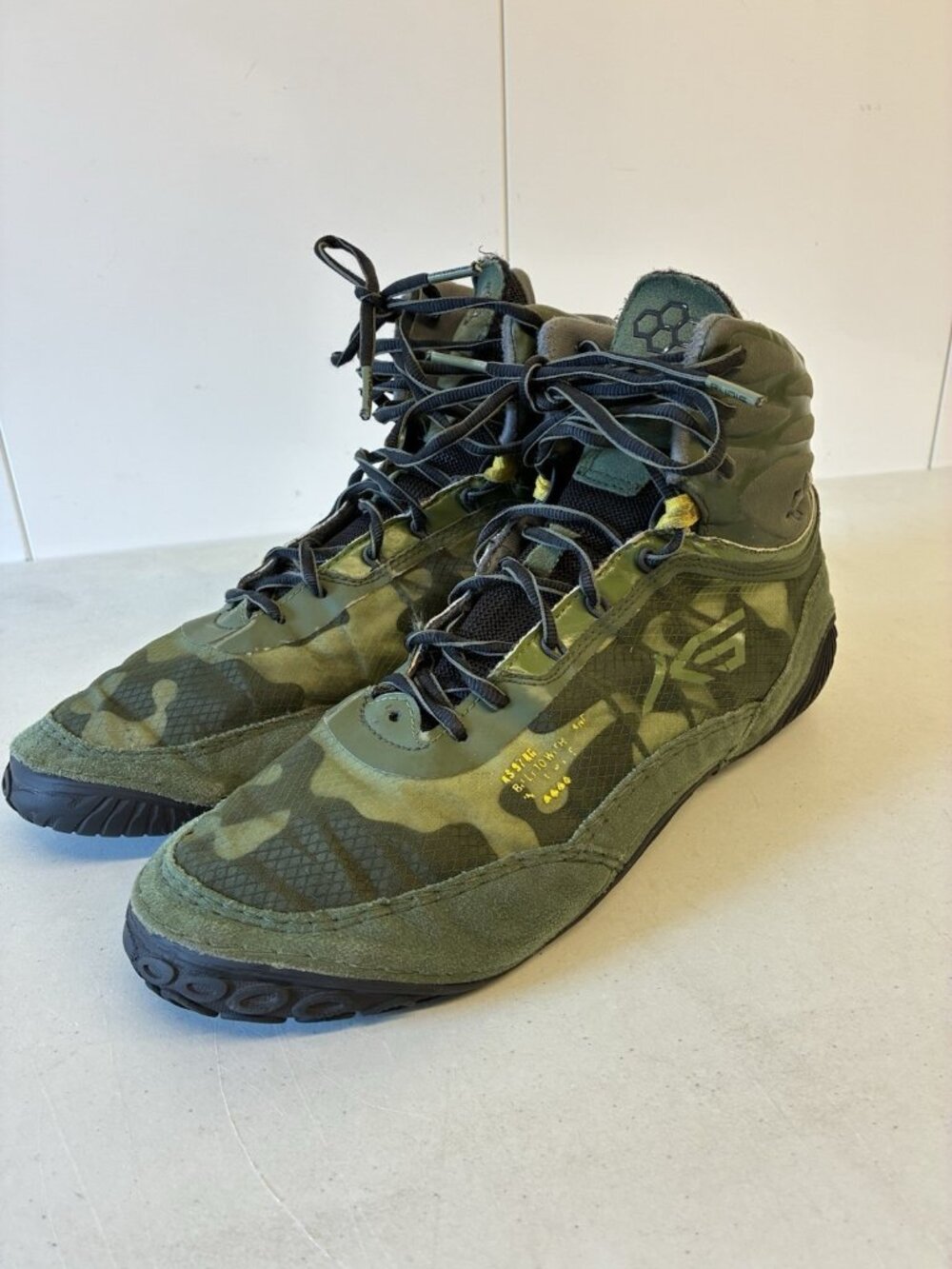 RUDIS KS  Infinity Edge Camo Green Wrestling Shoes Men's 11
